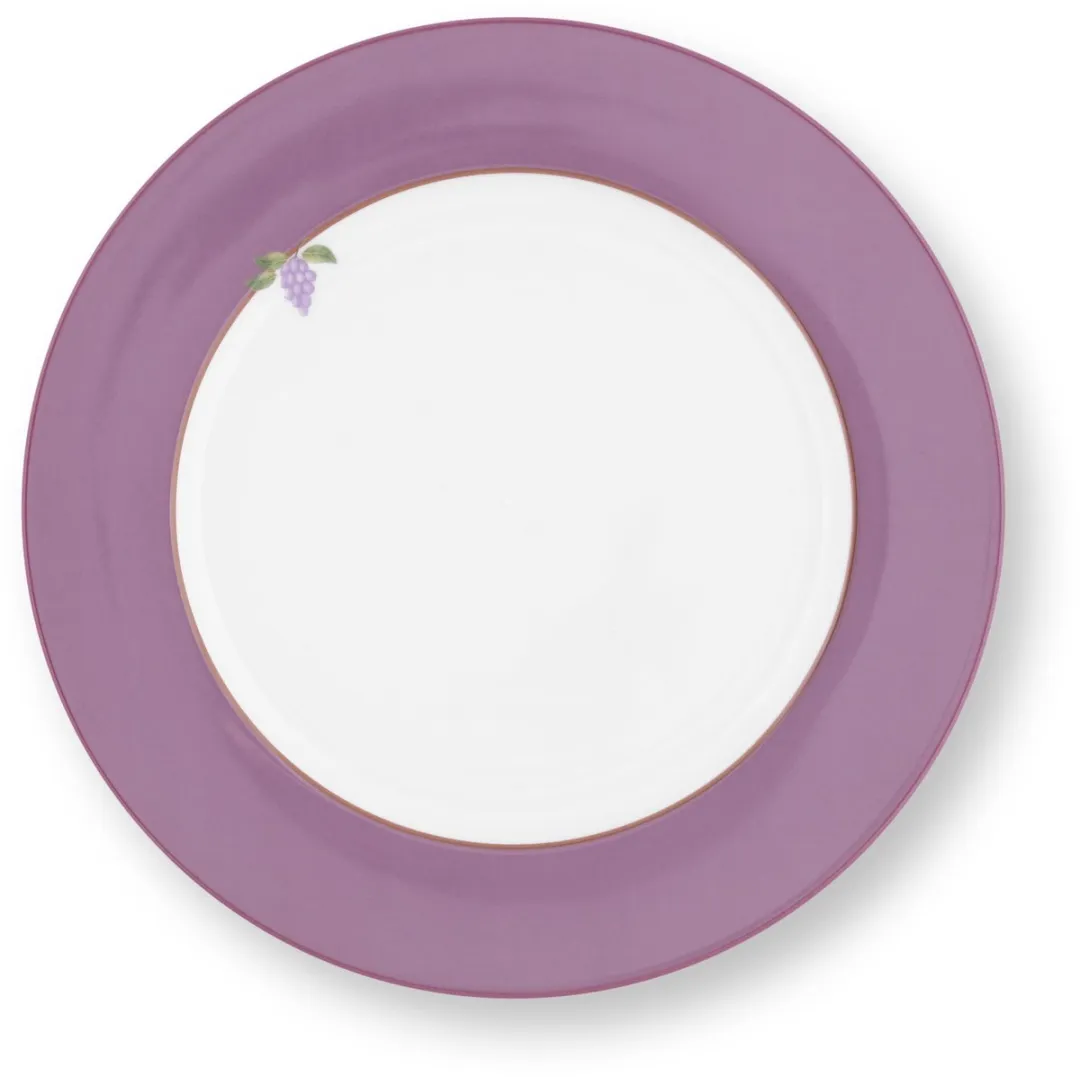 Pip Studio Lily & Lotus Lunchborden 23cm - 2 Stuks