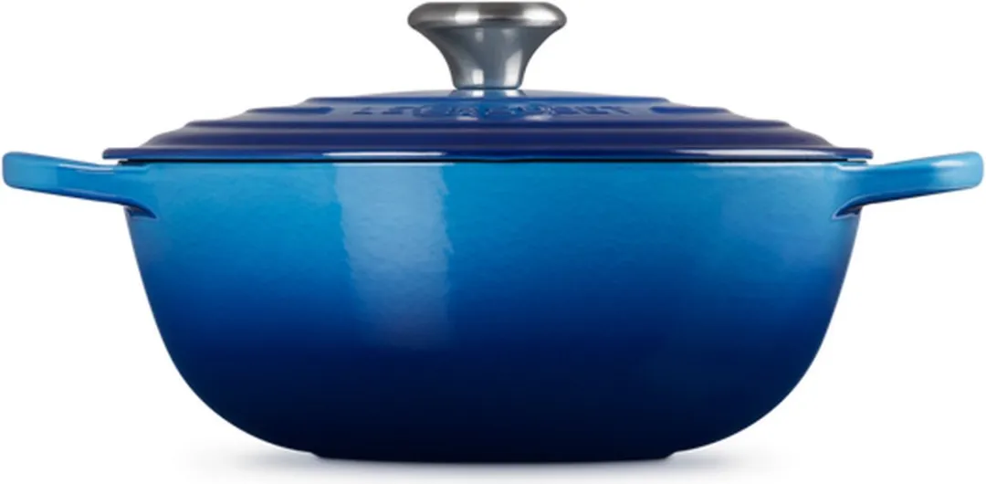 Le Creuset Braadpan Signature Azure