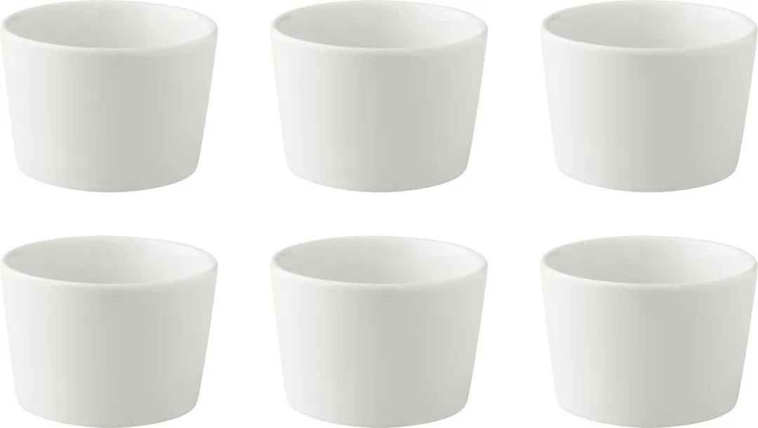 Palmer White Delight Schaal Kom 6 Stuks