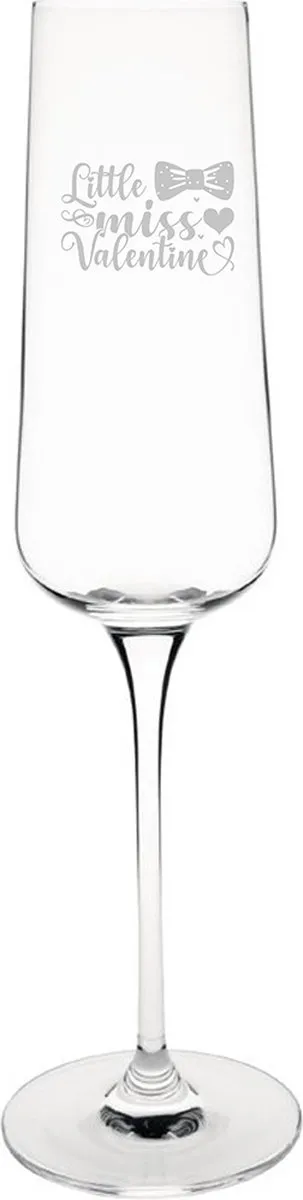 Olympia Gegraveerd Champagneglas Little miss valentine 27cl