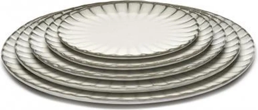 Serax Sergio Herman Inku Bord L - 24cm - 4 Stuks