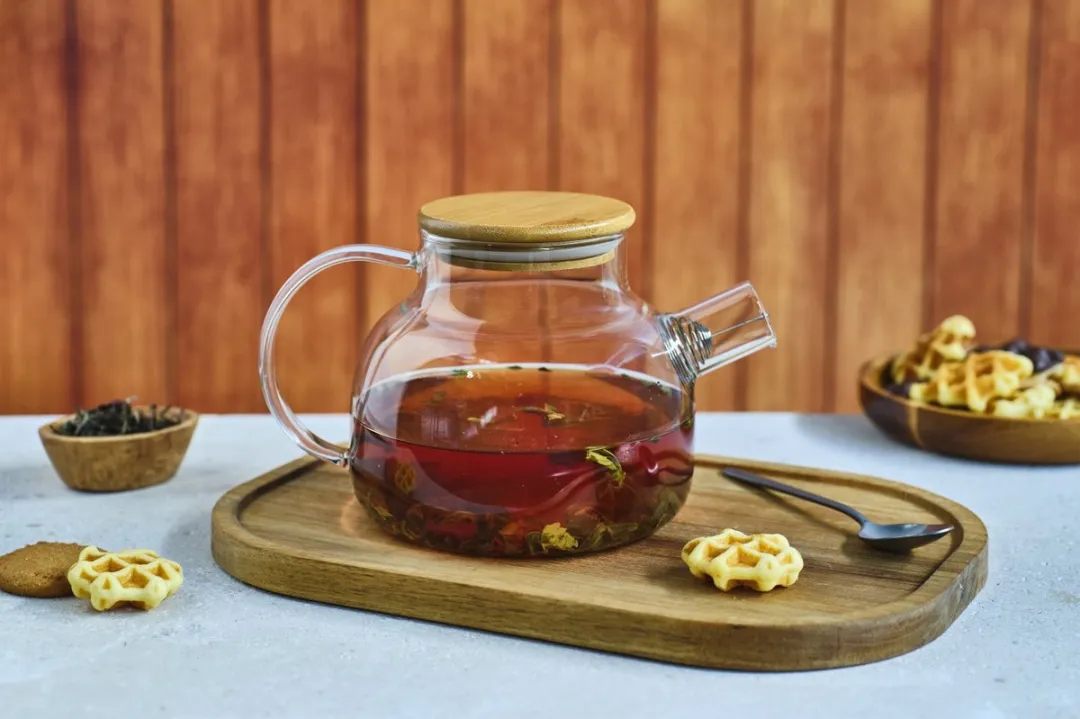 Cosy&Trendy Borosilicate Theepot 80cl - Transparant
