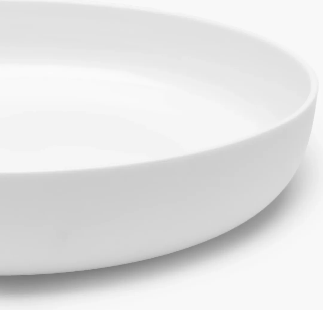Serax Piet Boon Base Diep Bord 24cm - 4 Stuks - Wit