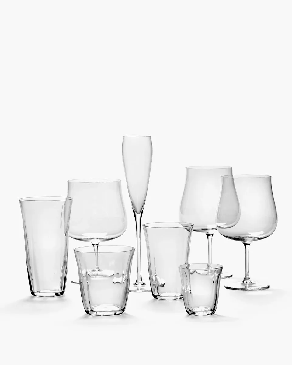 Serax Sergio Herman Silhouette Longdrinkglas 44cl - Set van 4