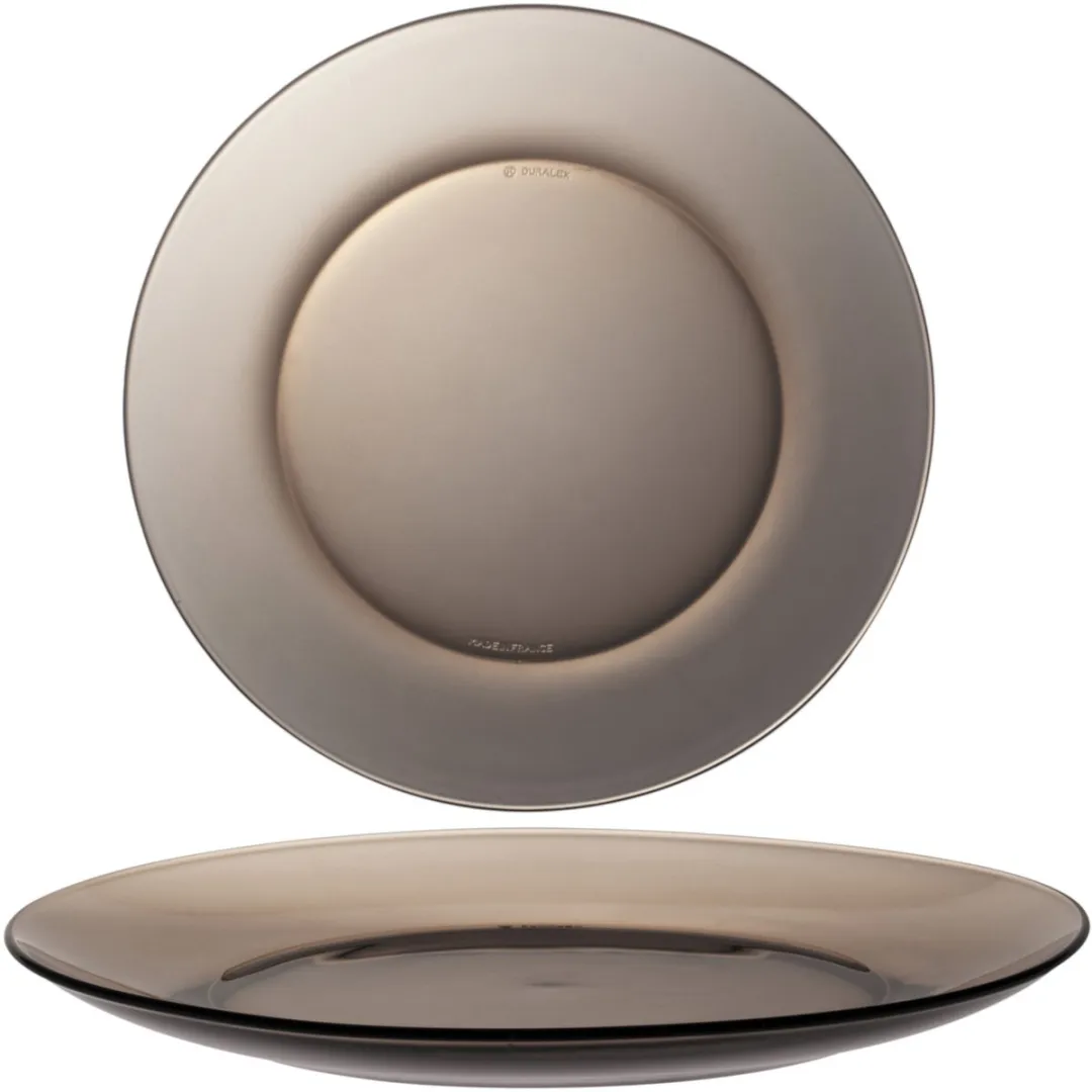 Duralex Lys Sepia Onthoofd Bord 23,5cm - 6 Stuks