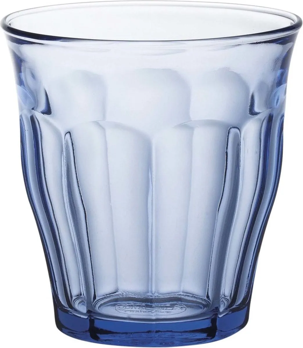 Duralex Picardie Drinkglazen - 12 Stuks (6x250ml/6x310ml) - Blauw