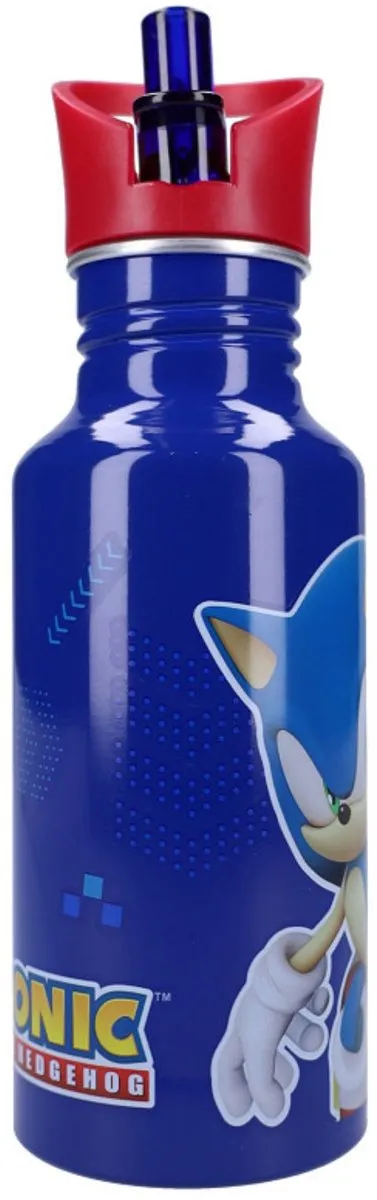 Sonic Keep It Cool Drinkfles 500ml - Aluminium - Blauw