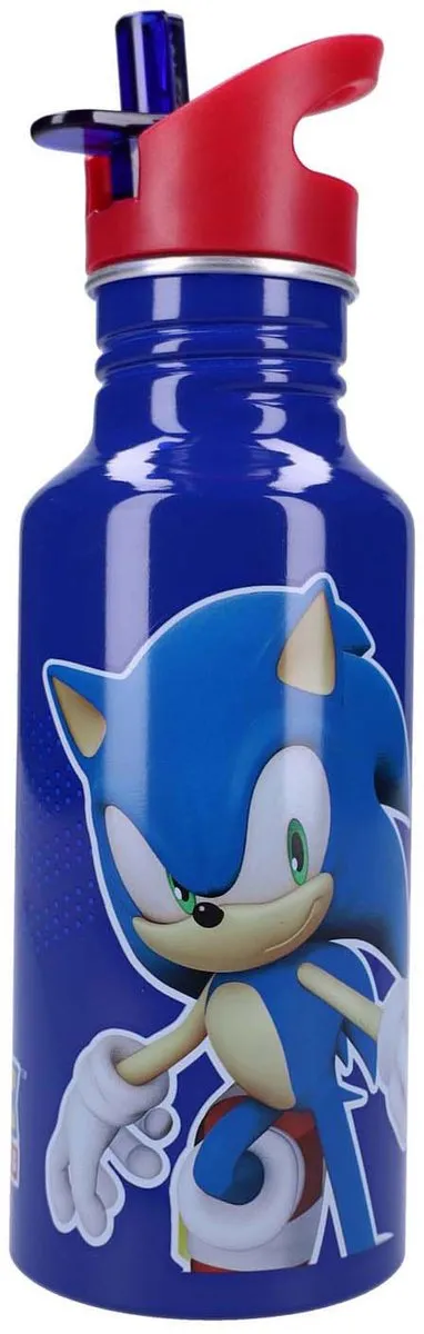 Sonic Keep It Cool Drinkfles 500ml - Aluminium - Blauw