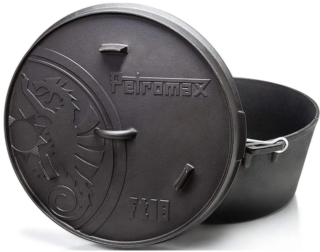 Petromax Dutch Oven 16L - Brander - Zwart