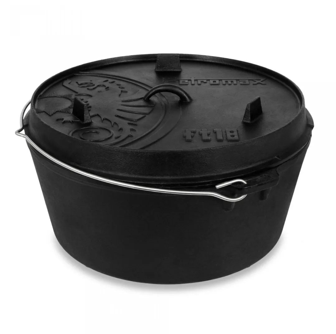 Petromax Dutch Oven 16L - Brander - Zwart - afbeelding 6 van 6