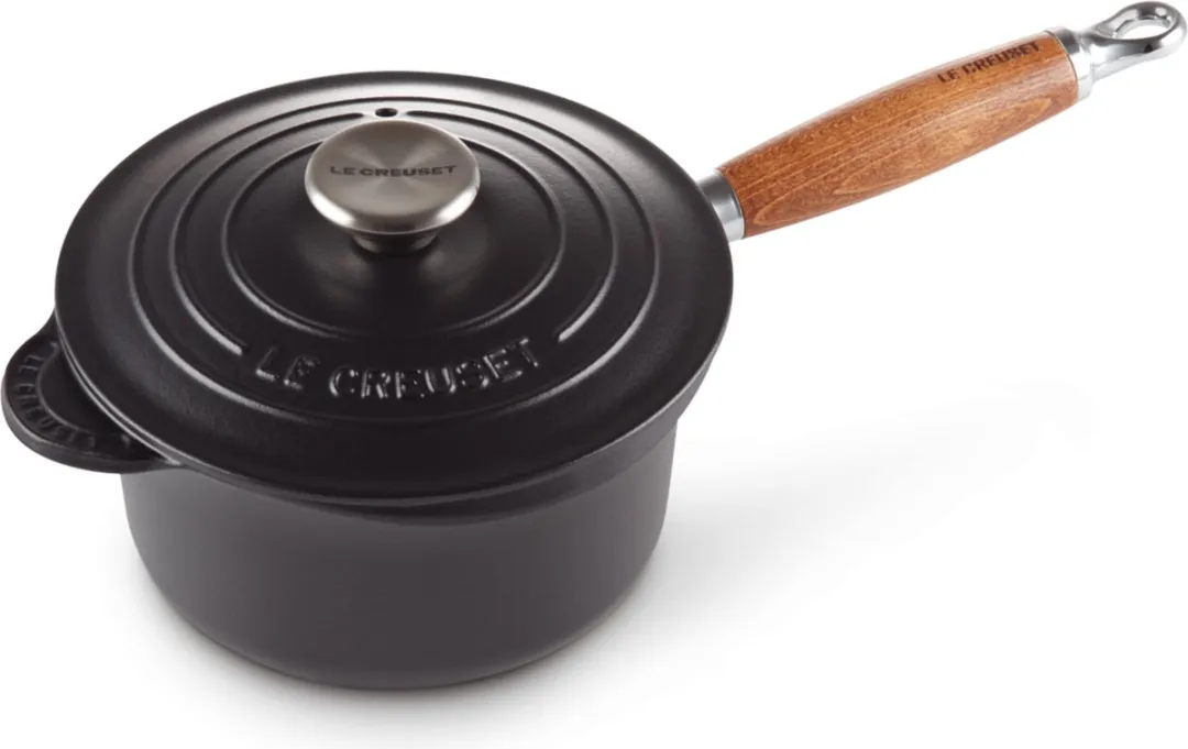 Le Creuset Steelpan Tradition Mat Zwart 18cm - 1.8L