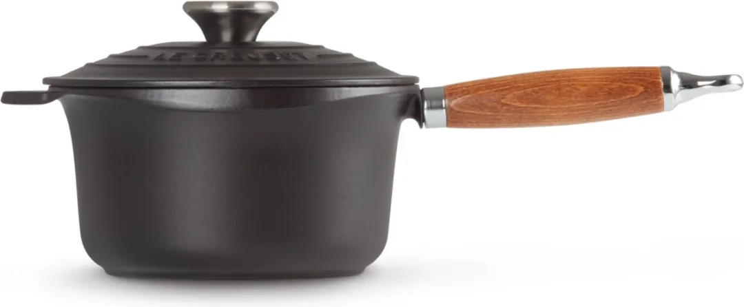 Le Creuset Steelpan Tradition Mat Zwart 18cm - 1.8L - afbeelding 6 van 6