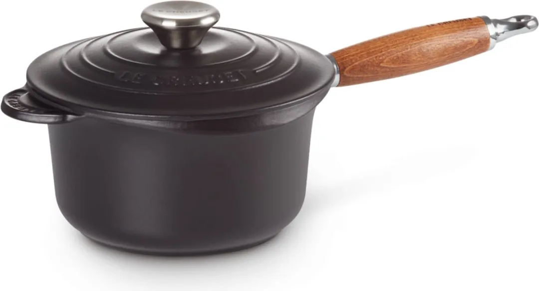 Le Creuset Steelpan Tradition Mat Zwart 18cm - 1.8L