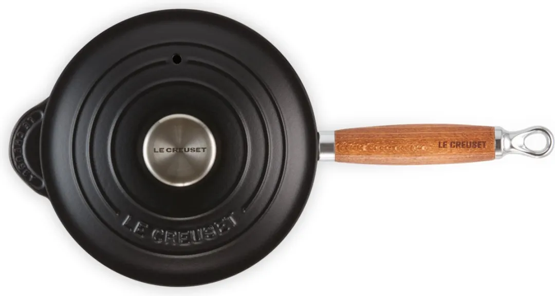 Le Creuset Steelpan Tradition Mat Zwart 18cm - 1.8L