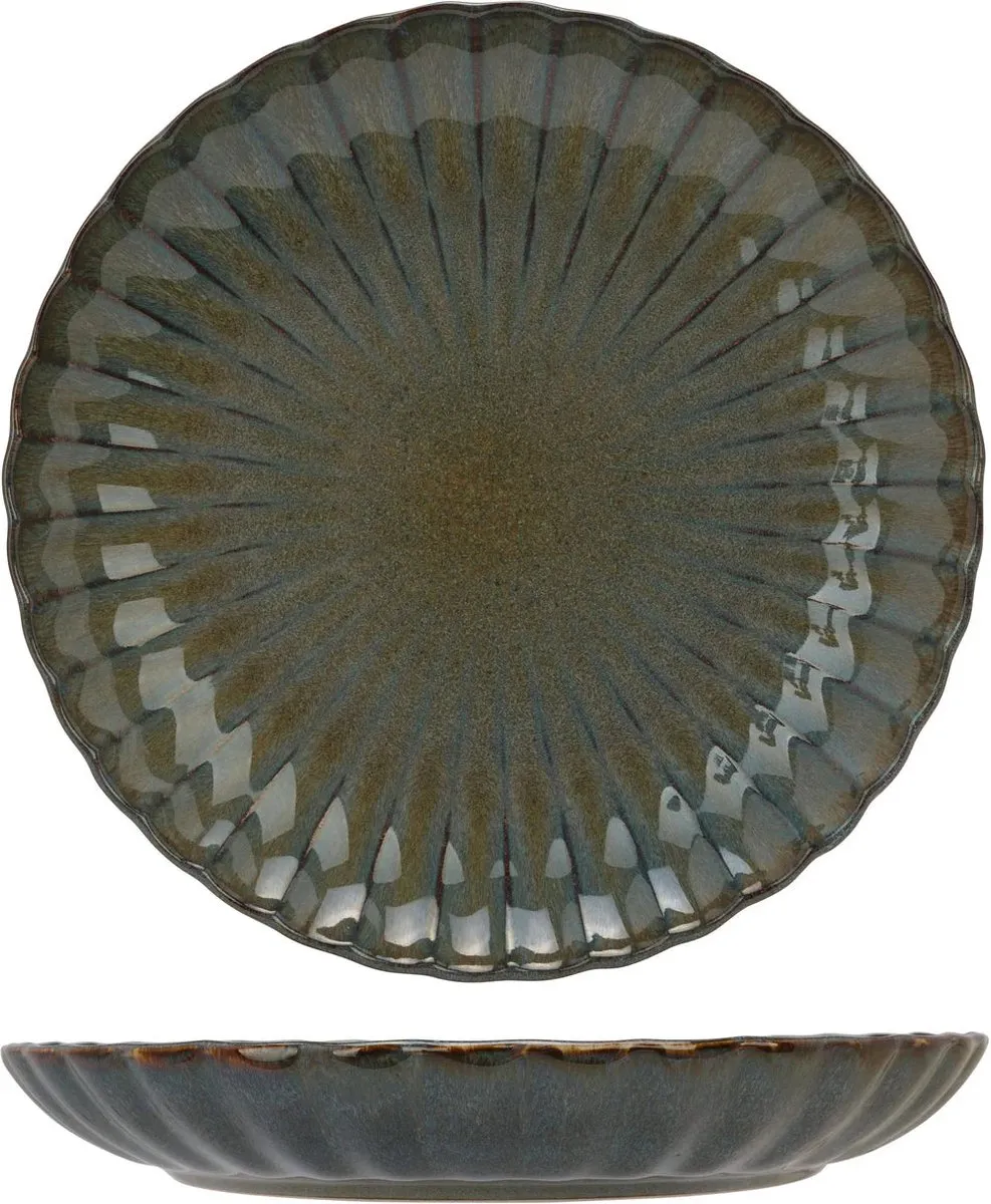 Cosy&Trendy Dinerborden Astera Ocean Blauw - 4 Stuks ø 27.5cm