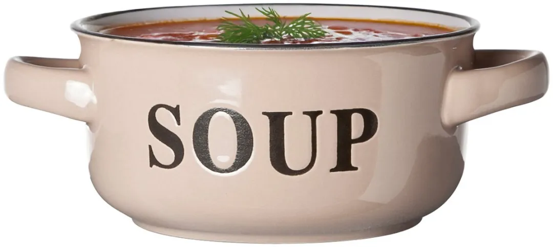 Cosy&Trendy Classic Soepkommen - 3 Stuks 470ml - Beige