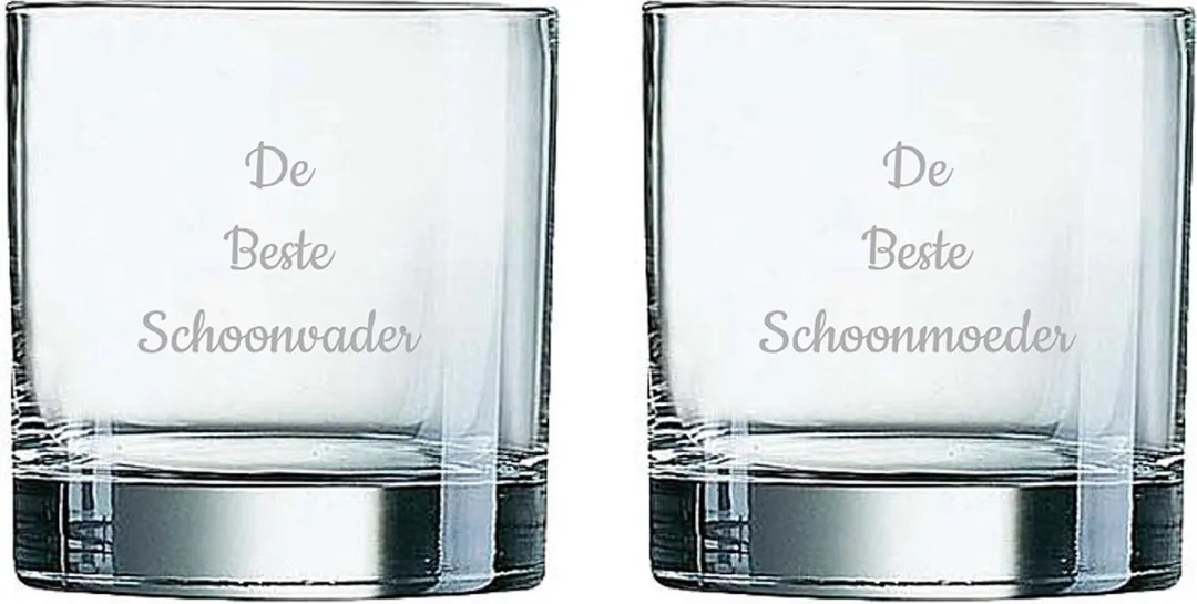 Arcoroc Whiskeyglas 38cl Gegraveerd