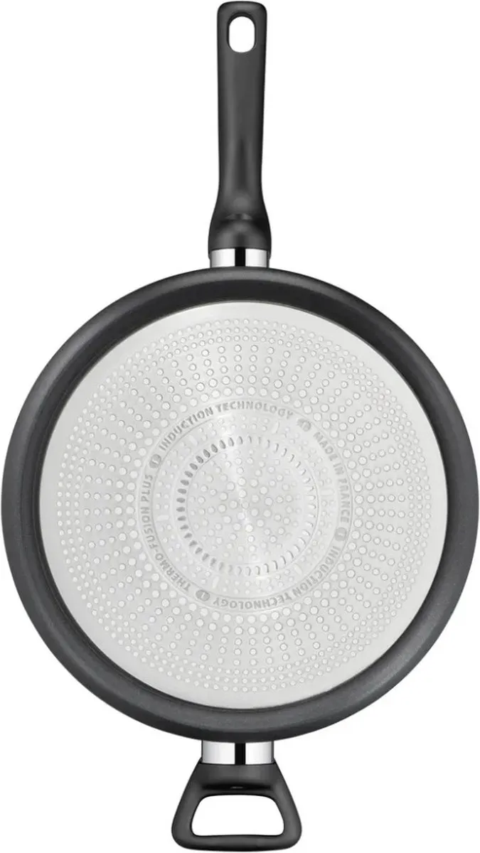 Tefal Hard Titanium Pro Hapjespan Ø28cm - Inductie - Zwart