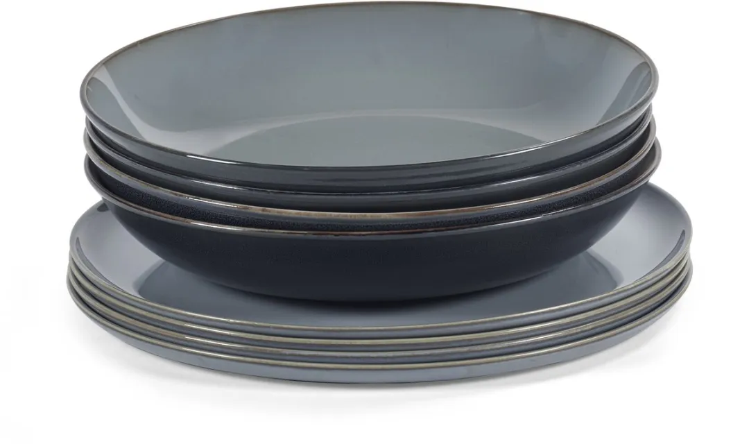Serax Anita Le Grelle Terres de Rêves Serviesset Smokey Blauw 8-delig
