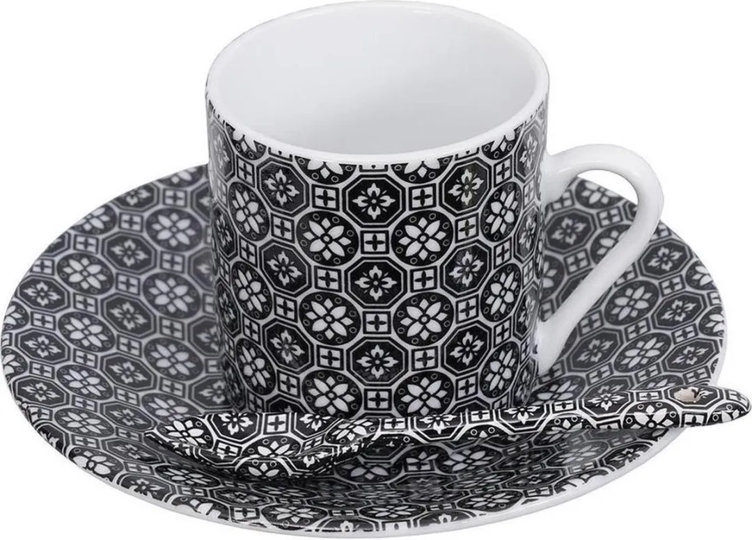 Tokyo Design Studio Nippon Black Espresso Serviesset 18-delig - Porselein