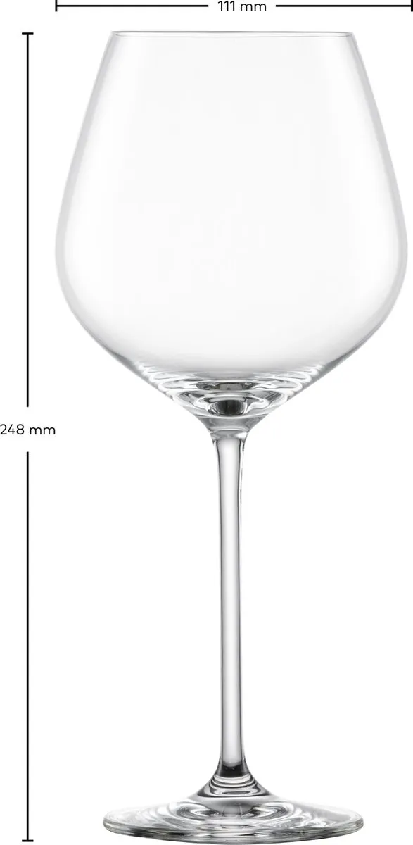 Schott Zwiesel Fortissimo Bourgogne 727ml - 4 Glazen