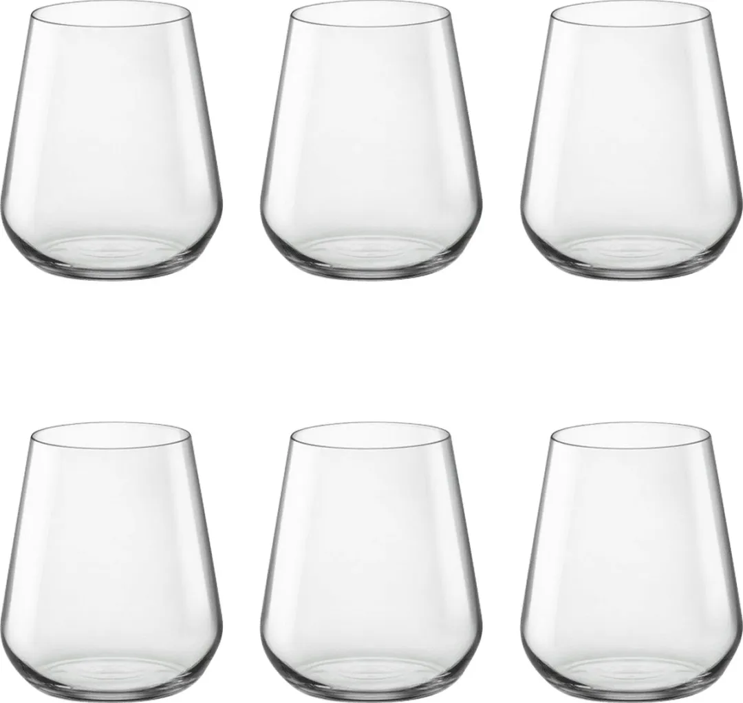 Bormioli Rocco InAlto Uno Waterglas 34cl - Set van 6