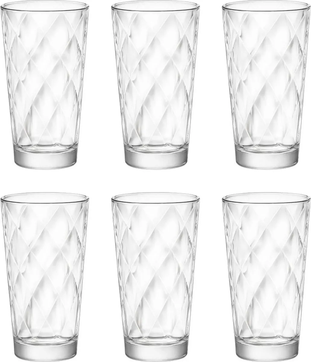 Bormioli Rocco Kaleido Longdrinkglas 37cl - Set van 6