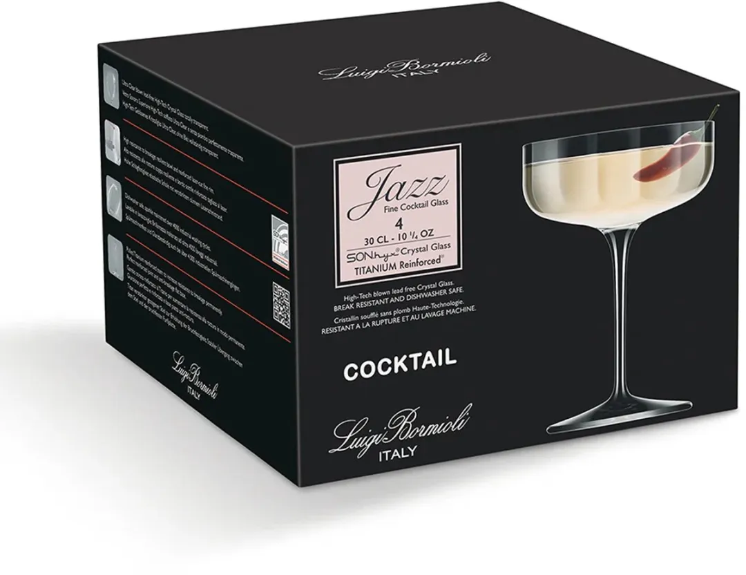 Luigi Bormioli Jazz Cocktailcoupe 30cl - 6 Stuks
