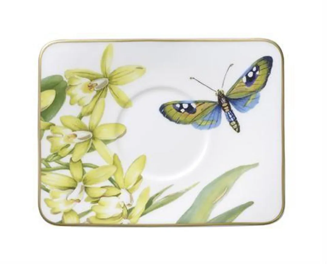 Villeroy & Boch Amazonia Espressoschotel 14x11cm - Groen/Wit/Geel