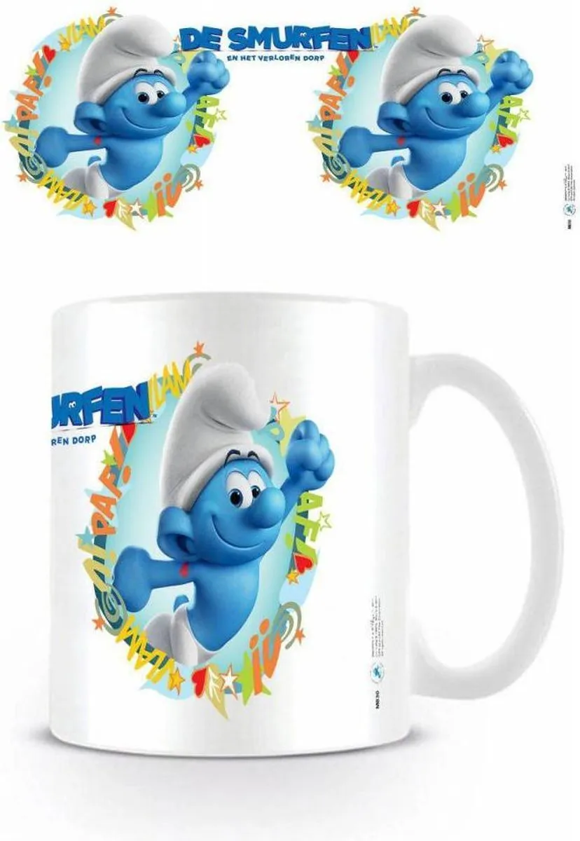 De Smurfen Hefty Smurf Mok