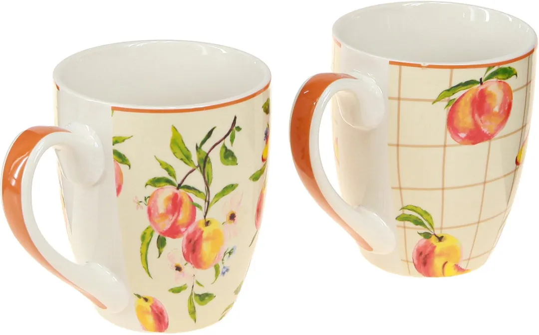 Decoris Mok Porselein 400ml - Oranje