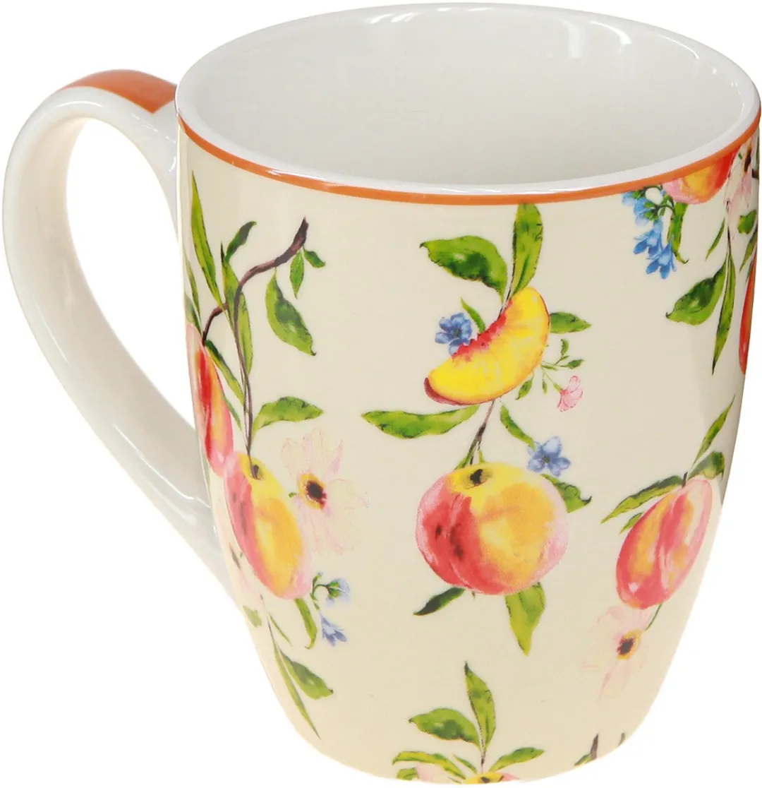 Decoris Mok Porselein 400ml - Oranje