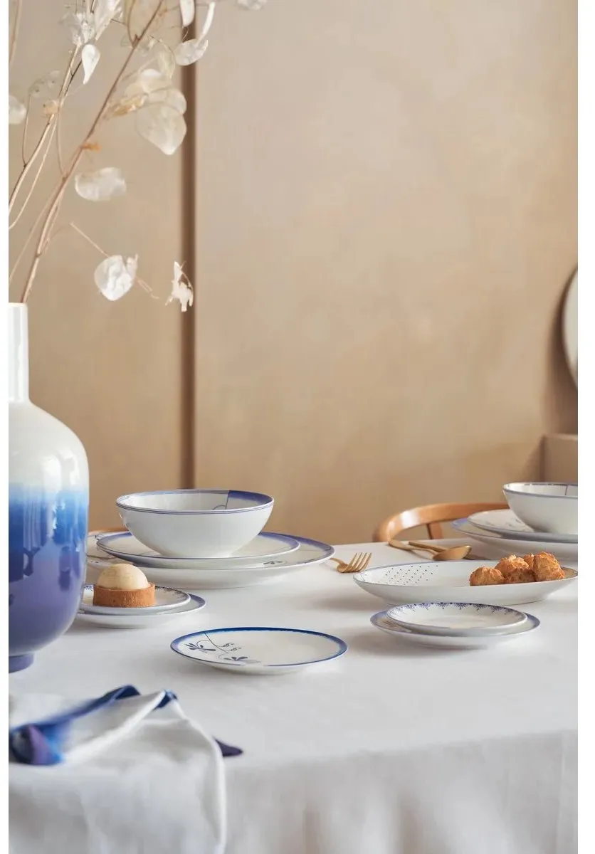 Pip Studio Pip & The Blue Bird Bord 15cm - Wit