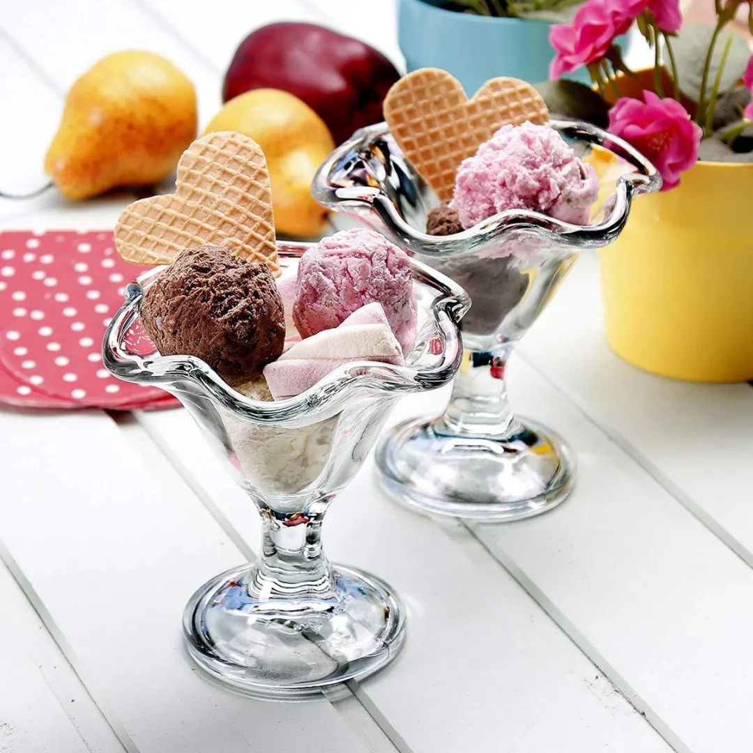 Bormioli Rocco Primavera IJscoupe Amuse Glas - 240ml - Set van 6