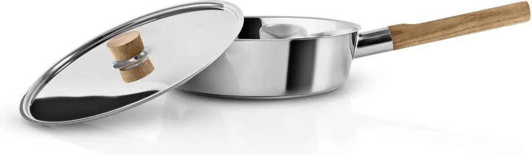 Eva Solo Nordic Kitchen Sauteerpan 24cm - Roestvast Staal