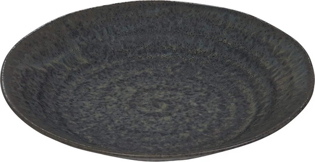 Tokyo Design Studio Matzwart Bord Onyx Noir 25.6x4.5cm