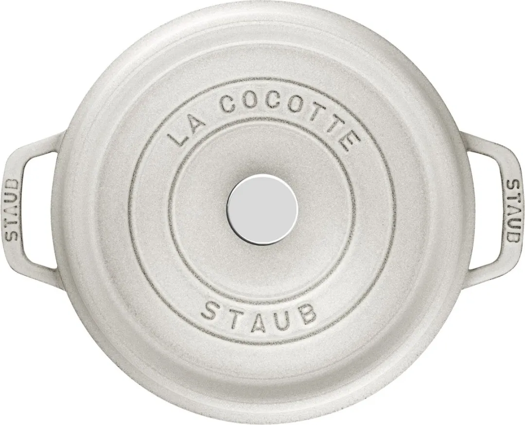 Staub Braadpan/Cocotte Wit Truffel - 24cm - 3.8L
