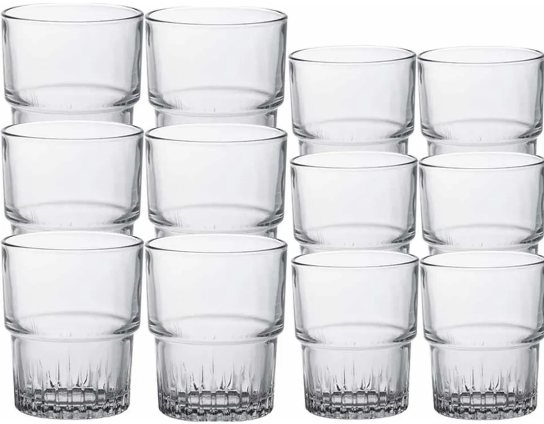 Duralex Empilable Koffie/Espresso Glazen Set