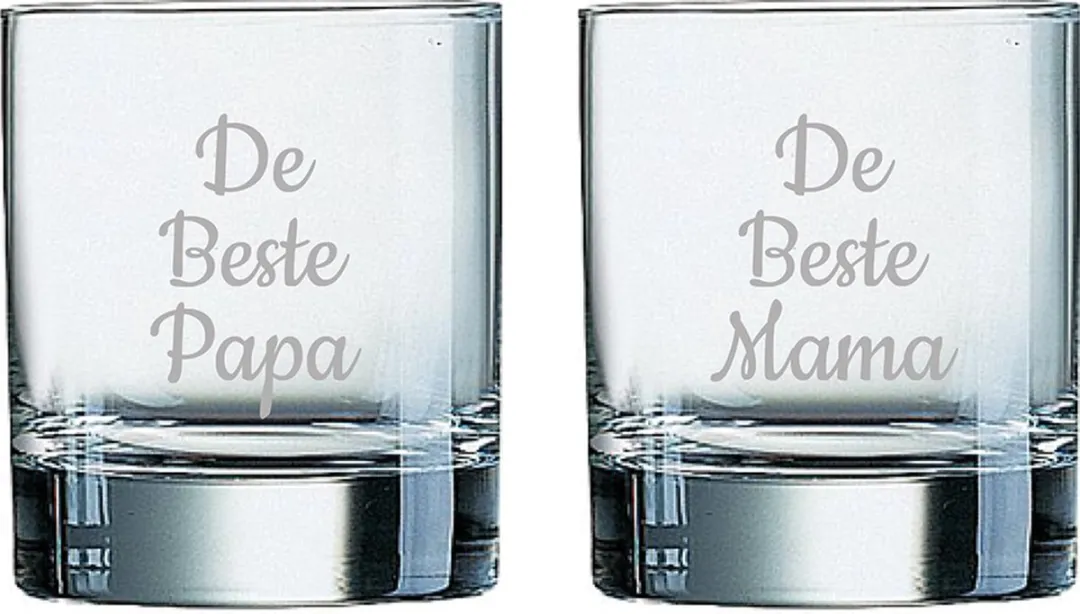 Arcoroc Gegraveerd Whiskeyglas 20cl
