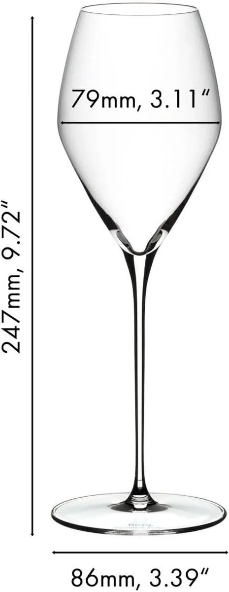 Riedel Veloce Wijnglazen Sauvignon Blanc 350ml - 2 Stuks