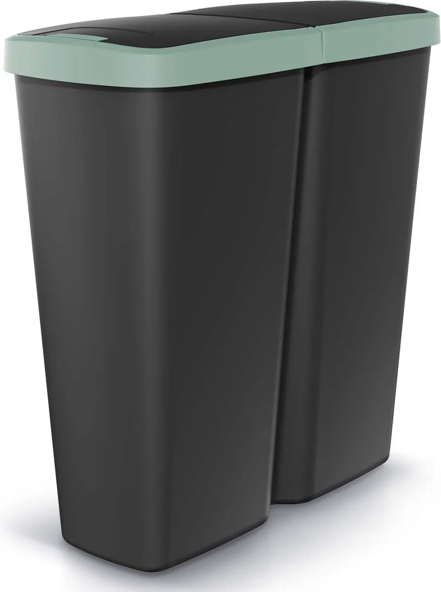 Prosperplast Keden Duo Prullenbak 50L