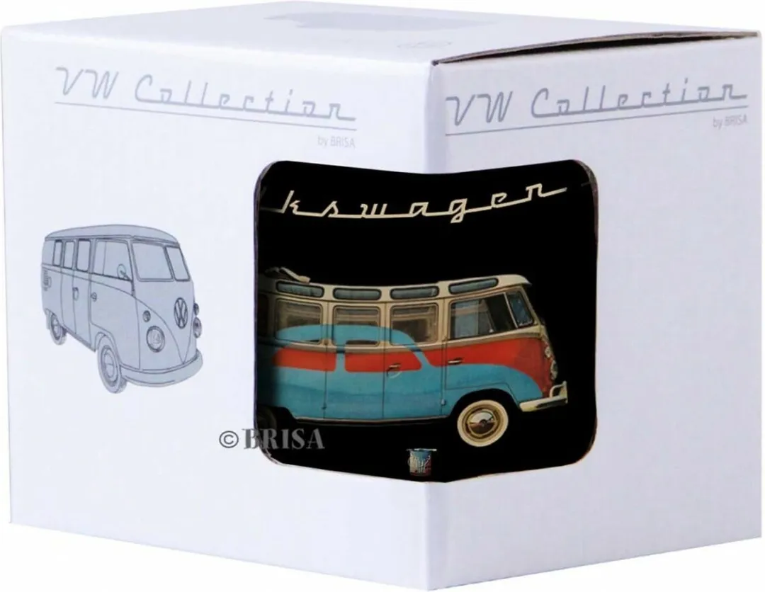 Volkswagen T1 Bus Mok 500ml - Zwart
