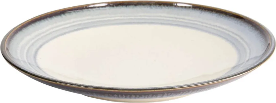 Tokyo Design Studio Unkai Ontbijtbord 22.7cm - Blauw/Wit