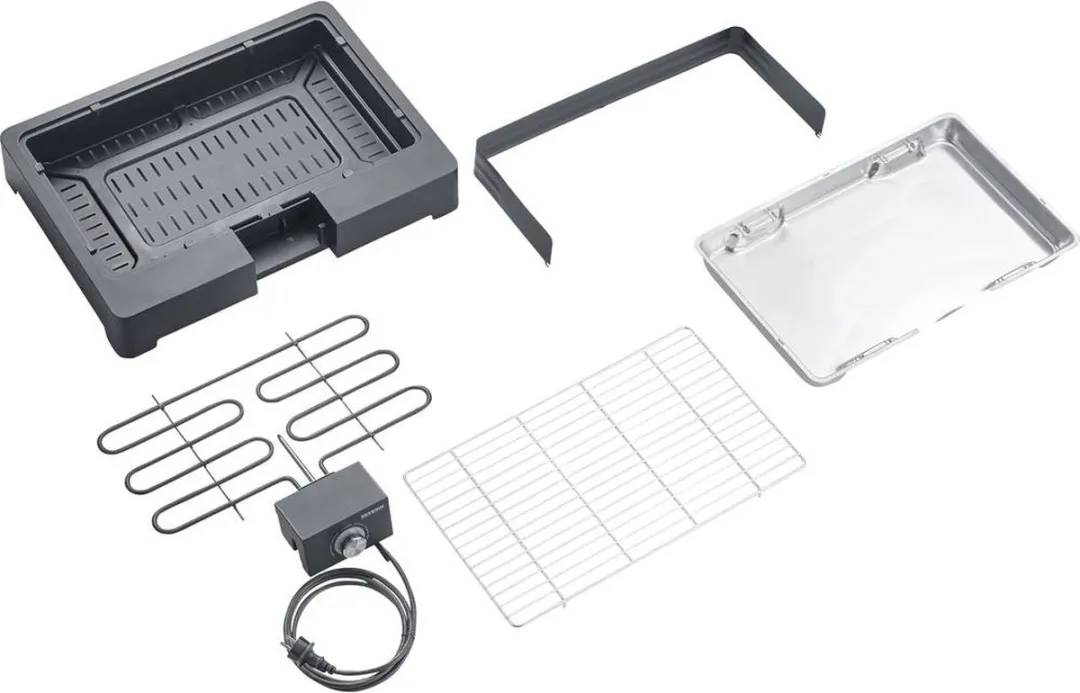 Severin PG8566 Elektrische Barbecue 2200W - Zwart