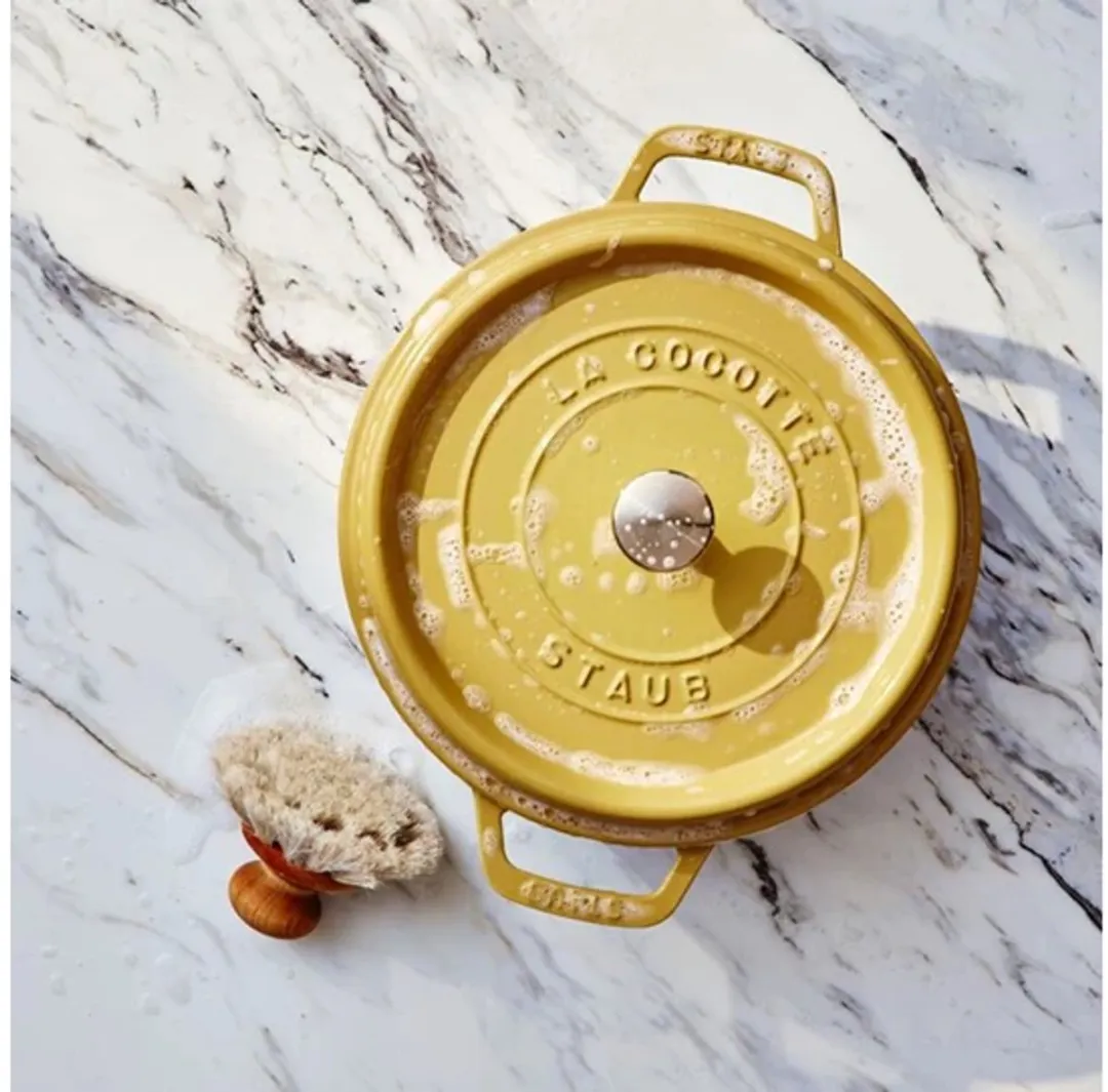 Staub Cocotte Rond 24cm - Geel
