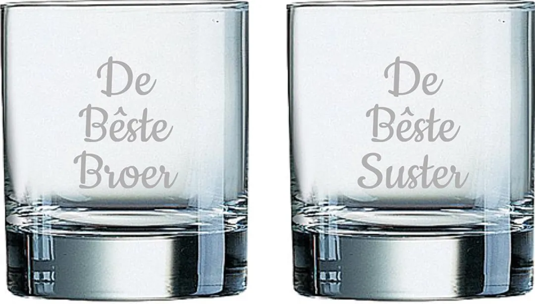 Arcoroc Gegraveerd Whiskeyglas 20cl
