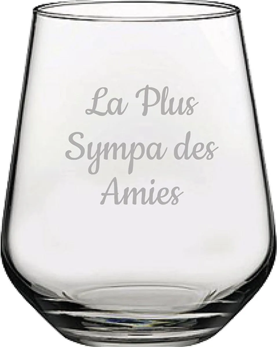 Pasabahce Drinkglas La Plus Sympa des Amies