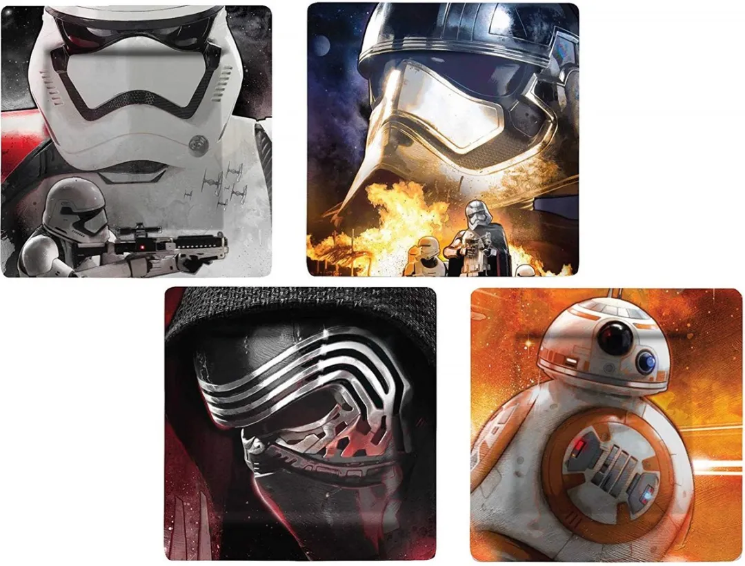 Funko Star Wars Melamine Bord 4-Set - Ø20cm - Veelkleurig