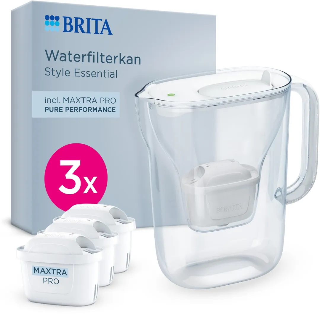 BRITA Style Essential Waterfilterkan 2,4L