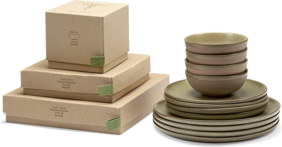 Serax Sergio Herman Surface Serviesset Camogroen 12-delig - MPN B9920101B